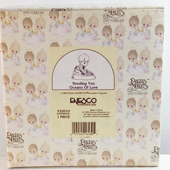 Precious Moments "Sending You Oceans Of Love" 1994 - Picture 10 of 10